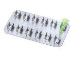 OHAUS Genie plaque à clips pour 12 tubes de 10 – 13 mm SI-1123