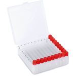 OHAUS Genie boîte magnétique avec couvercle pour 100 microtubes SI-1135