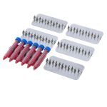 OHAUS Genie plaques à clips pour 6 tubes de 15 – 17 mm, lot de 6 SI-1121