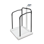 KERN MTA 400K-1M pèse-personne avec main courante - 300 kg / 400 kg - 100 g / 200 g