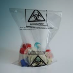 Sac autoclavable - 40µm - PP -  logo Biohazard 